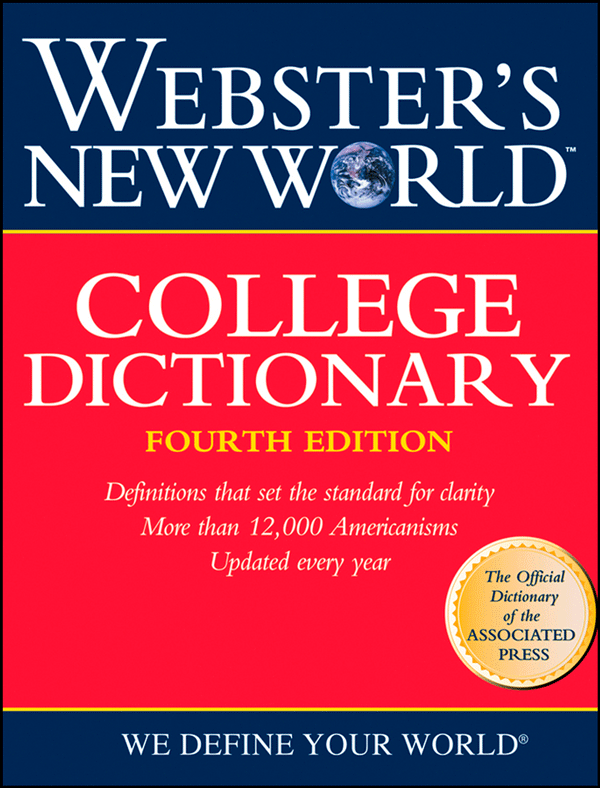 Webster's New World College Dictionary, 4th Edition (ThumbIndexed)