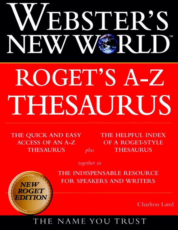 Webster's New World Roget's A-z Thesaurus Charlton Laird, Michael Agnes and Websters New World