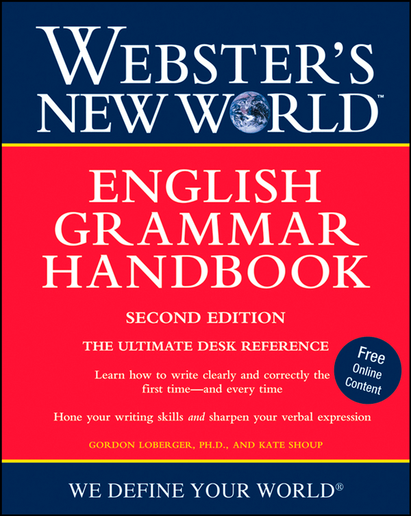 Webster's New World English Grammar Handbook, Second Edition