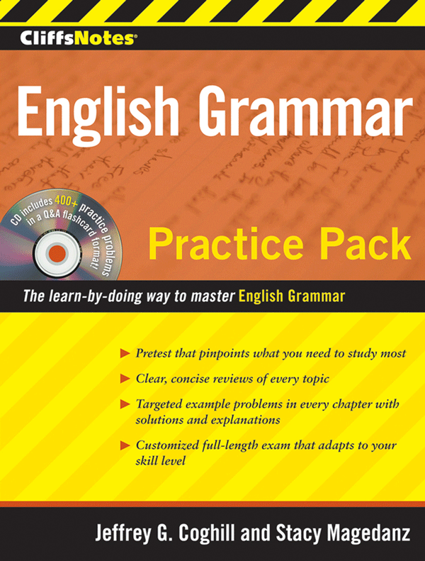 CliffsNotes English Grammar Practice Pack