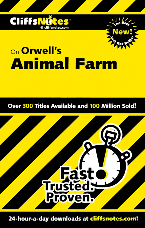 CliffsNotes on Orwell's Animal Farm