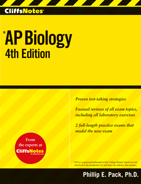 CliffsNotes AP Biology Fourth Edition