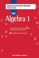 Holt algebra 1 homework help
