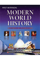 modern world history patterns of interaction student modern world history textbook