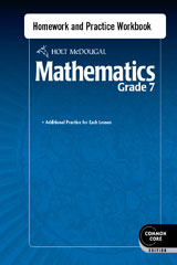 Worksheets Holt Mcdougal Mathematics Worksheets holt mcdougal mathematics homework and practice workbook grade 7 7