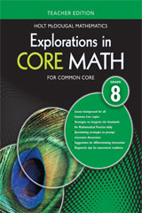 Explorations in Core Mathematics Teacher Edition