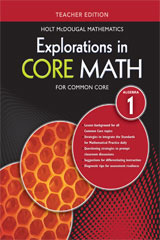 Explorations in Core Mathematics TE Algebra 1