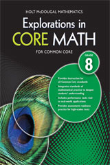 Explorations in Core Math Grade 8