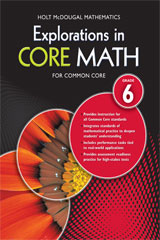 Explorations in Core Math Grade 6