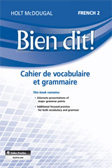 Vocabulary and Grammar Workbook Student Edition Level 2-9780547951843