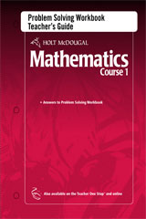 Holt mathematics course 3 homework and practice workbook answers