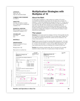 On Core Mathematics - Common Core Math Curriculums
