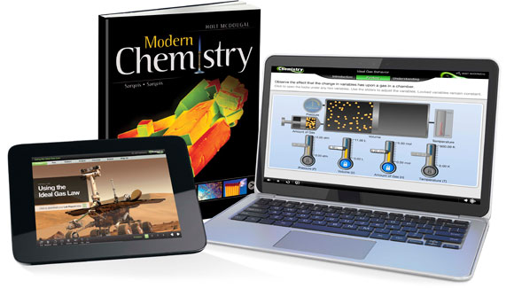 What is the website for the Holt chemistry book?