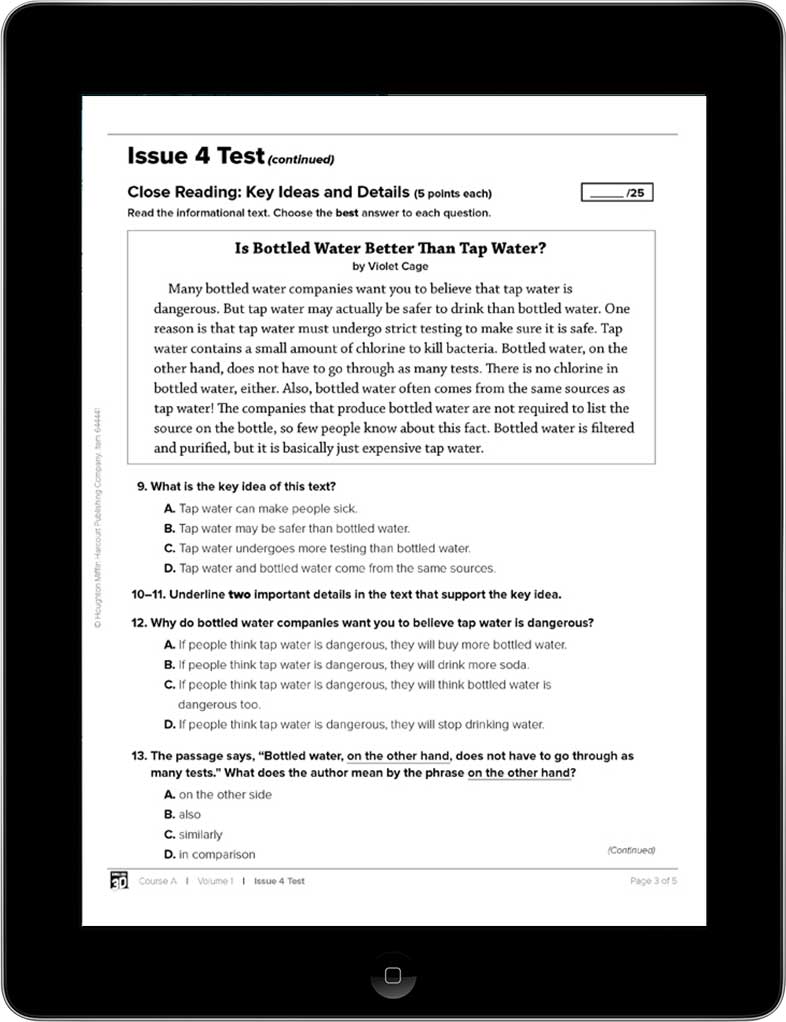 Assessment of and for Learning