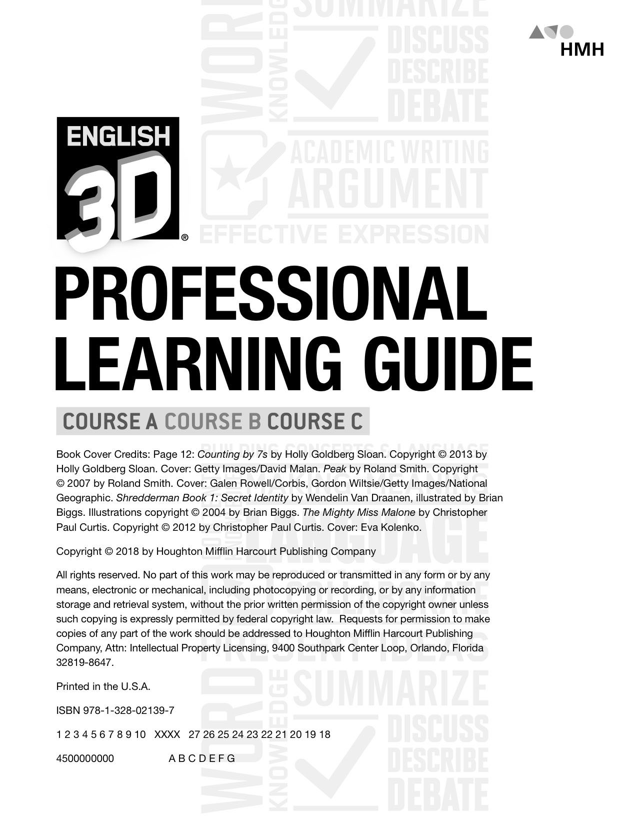 Professional Learning Guide Cource C