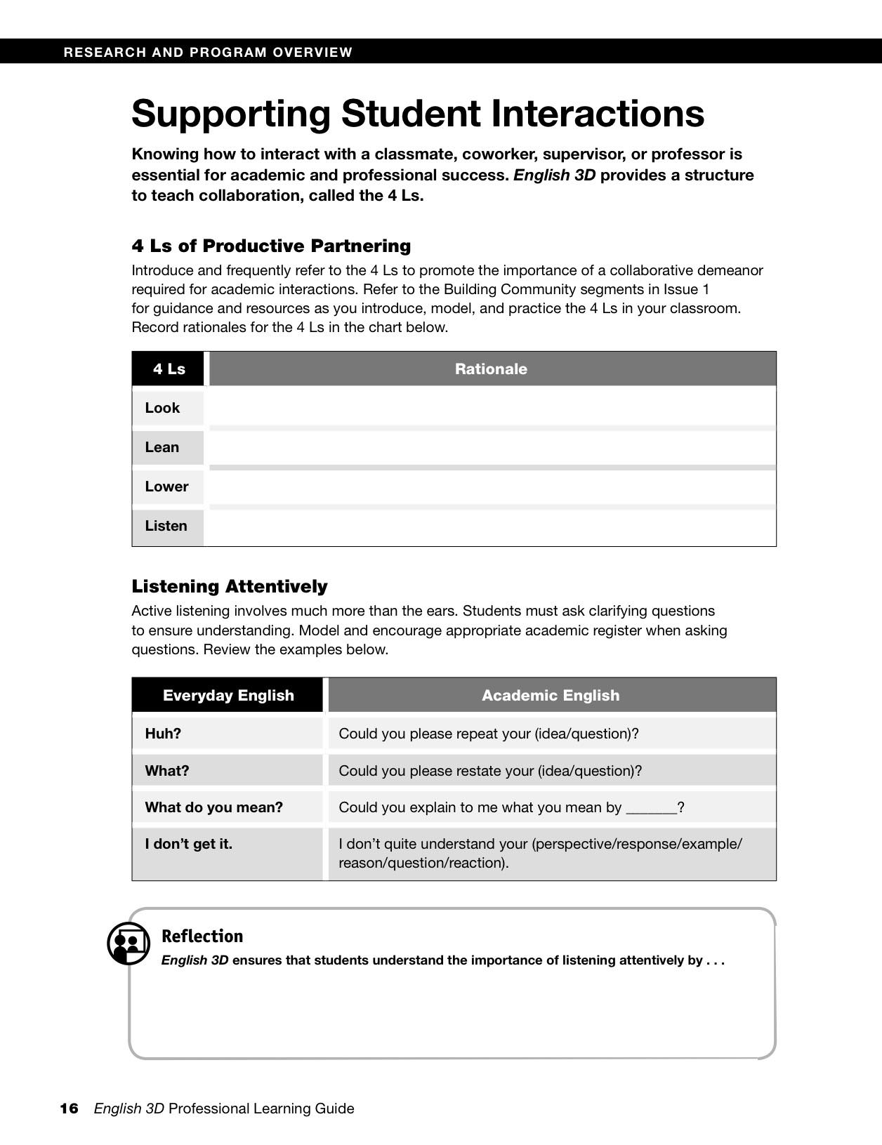 Professional Learning Guide Cource C