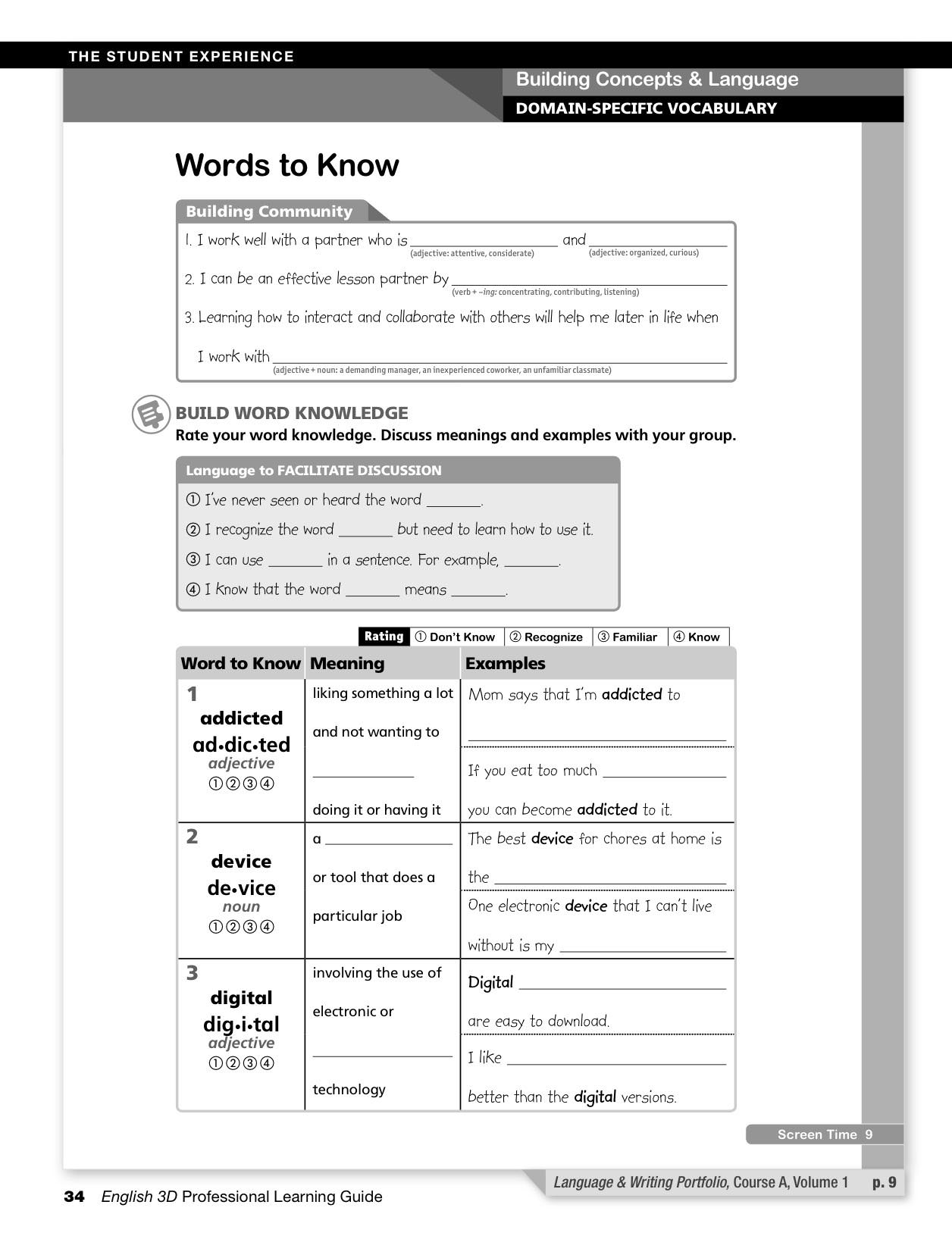 Professional Learning Guide Cource C