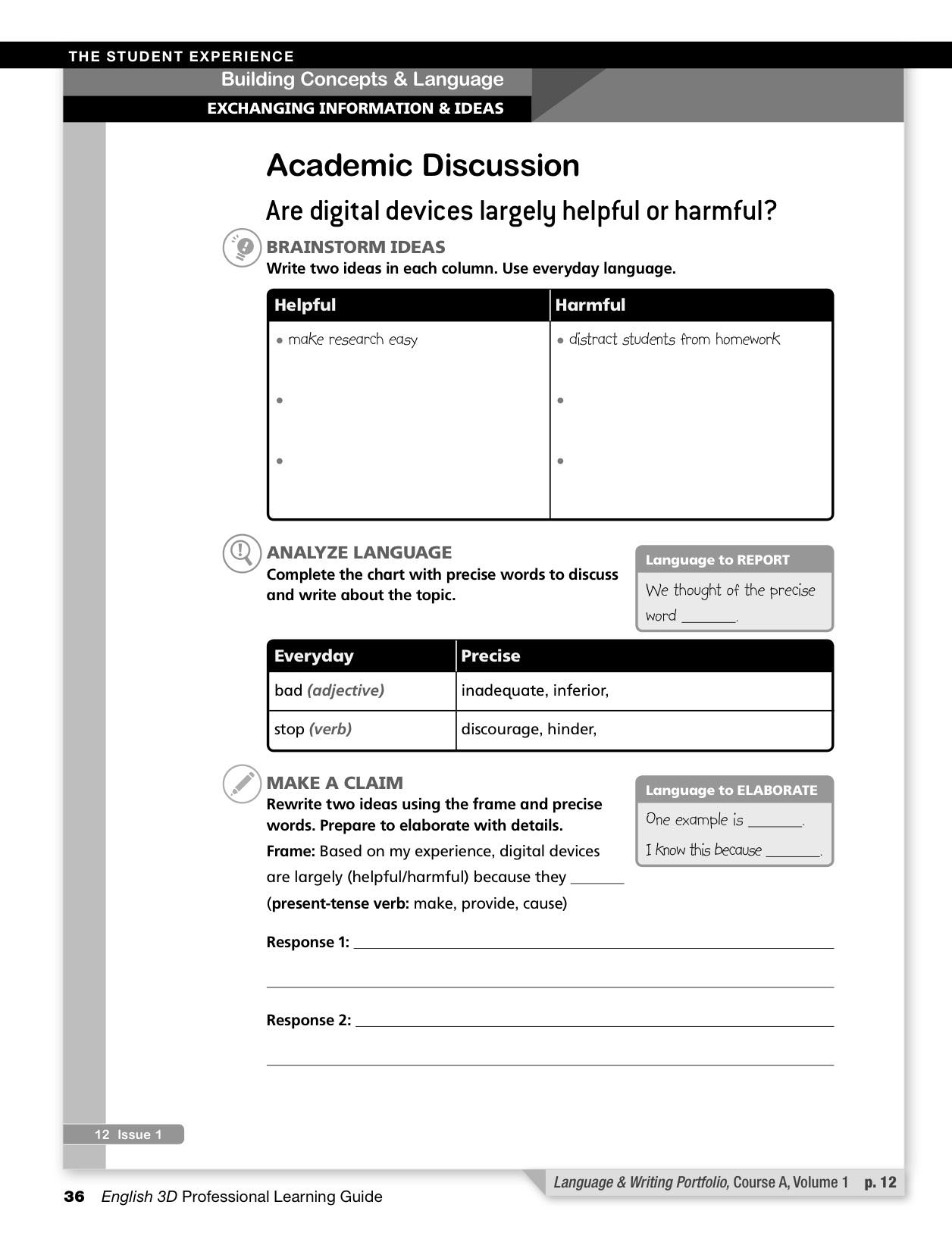 Professional Learning Guide Cource C