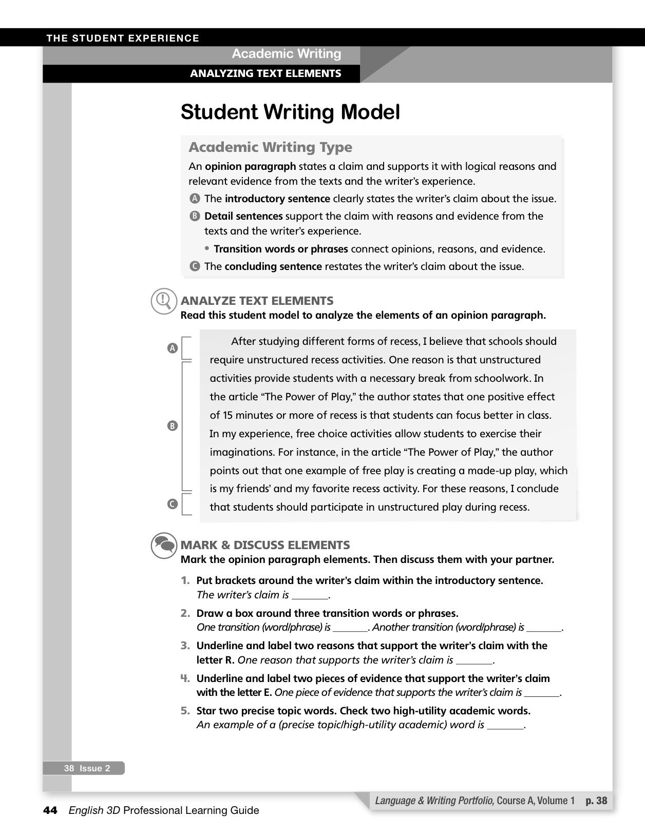 Professional Learning Guide Cource C