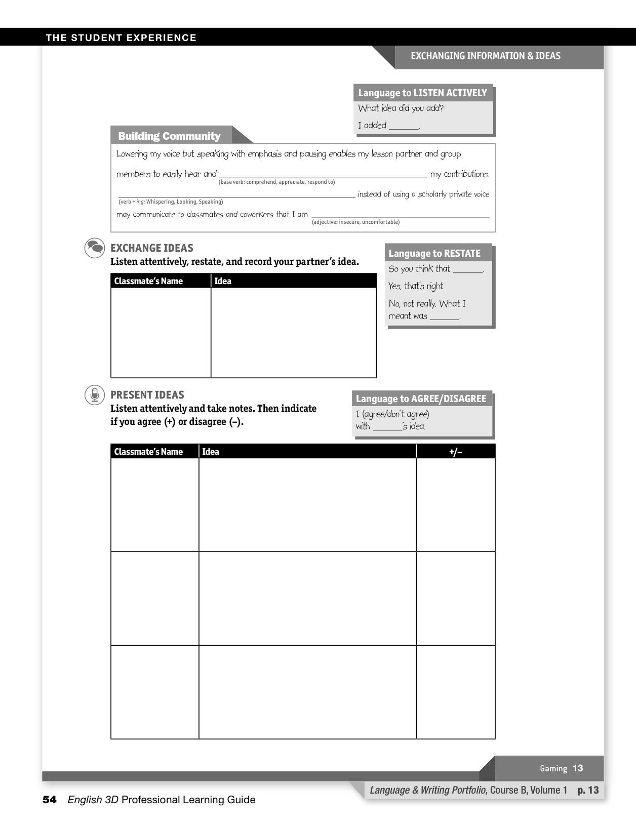 Professional Learning Guide Cource C
