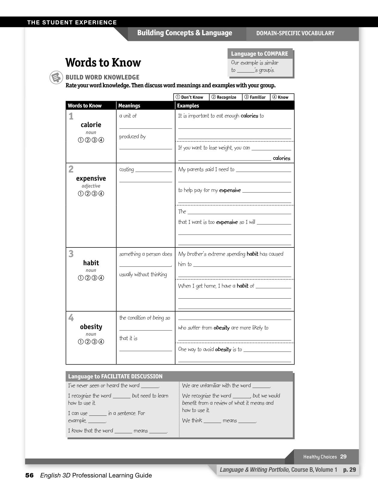 Professional Learning Guide Cource C
