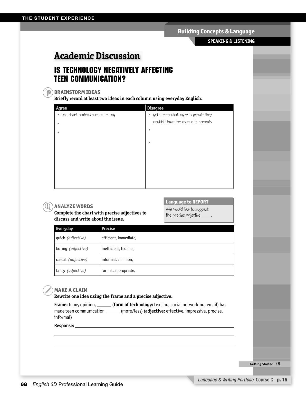 Professional Learning Guide Cource C