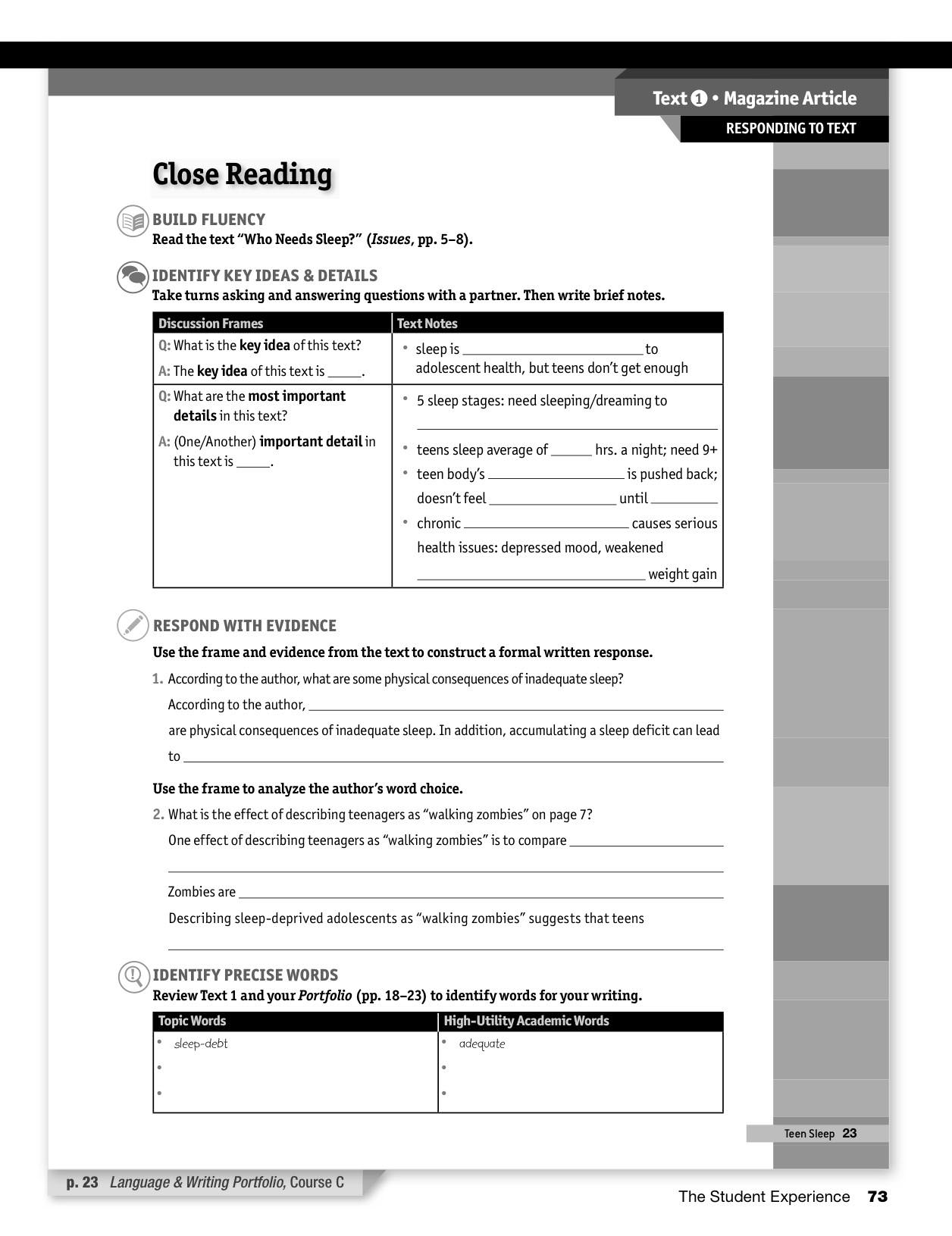Professional Learning Guide Cource C