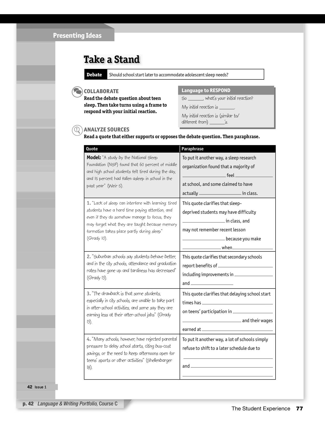 Professional Learning Guide Cource C