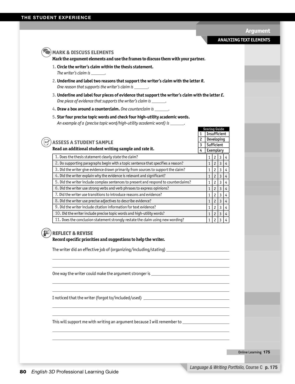 Professional Learning Guide Cource C