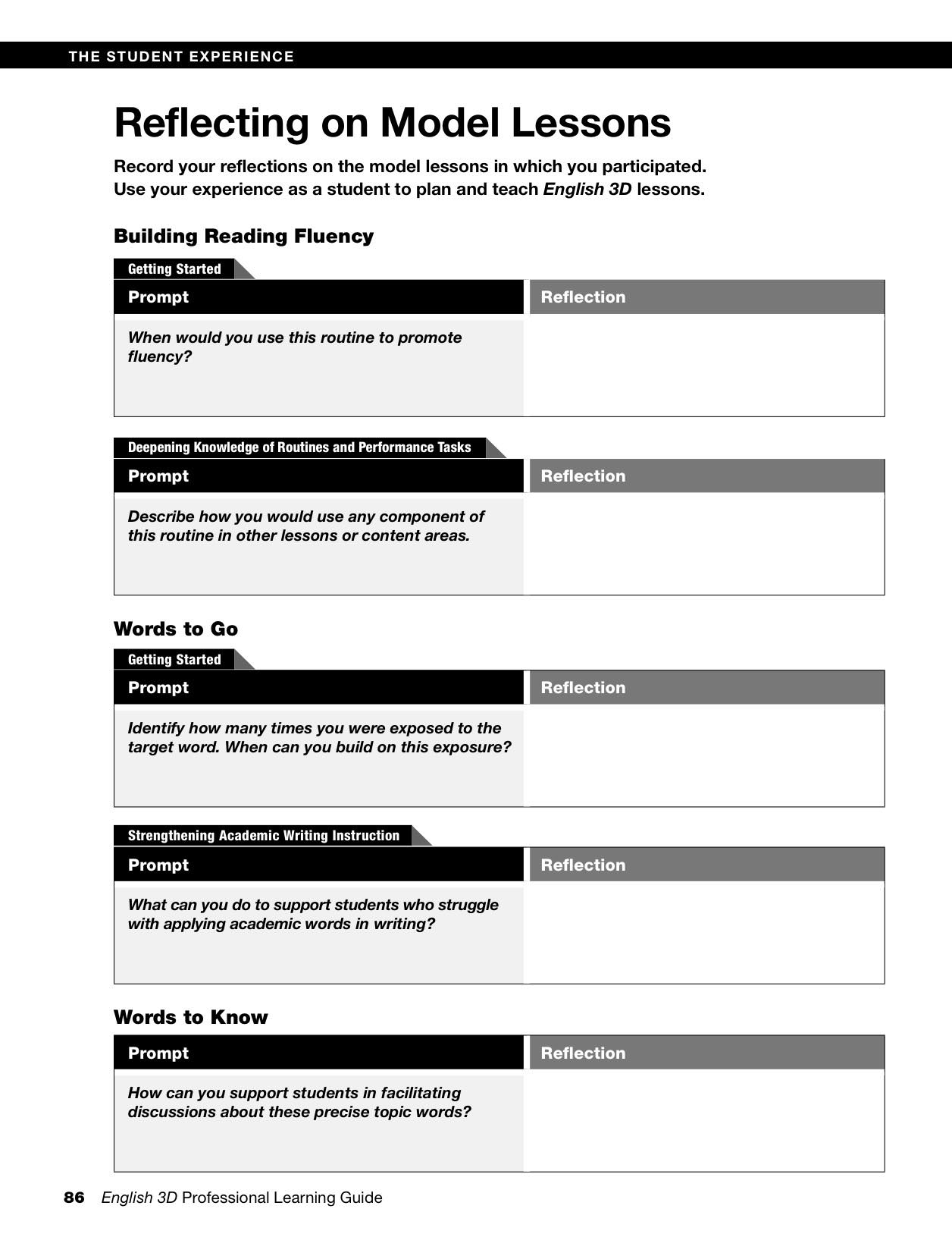 Professional Learning Guide Cource C