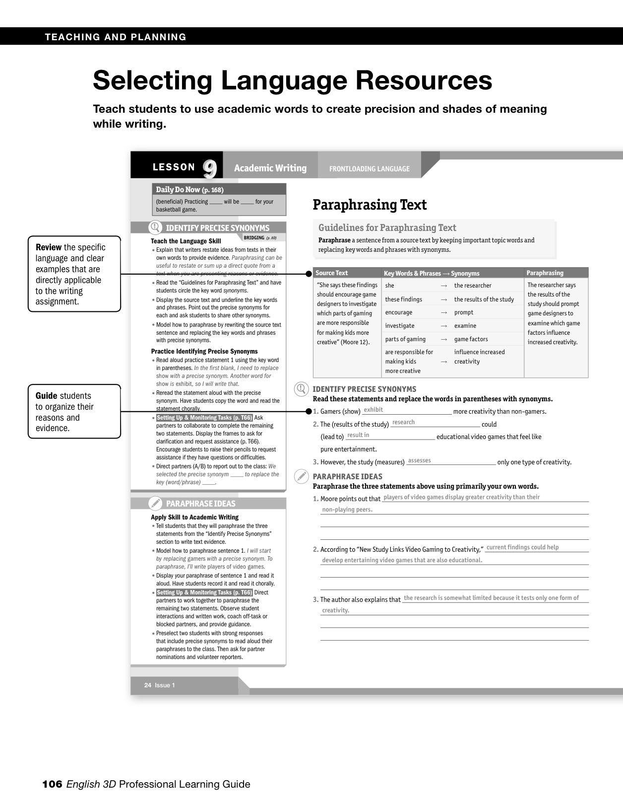 Professional Learning Guide Cource C