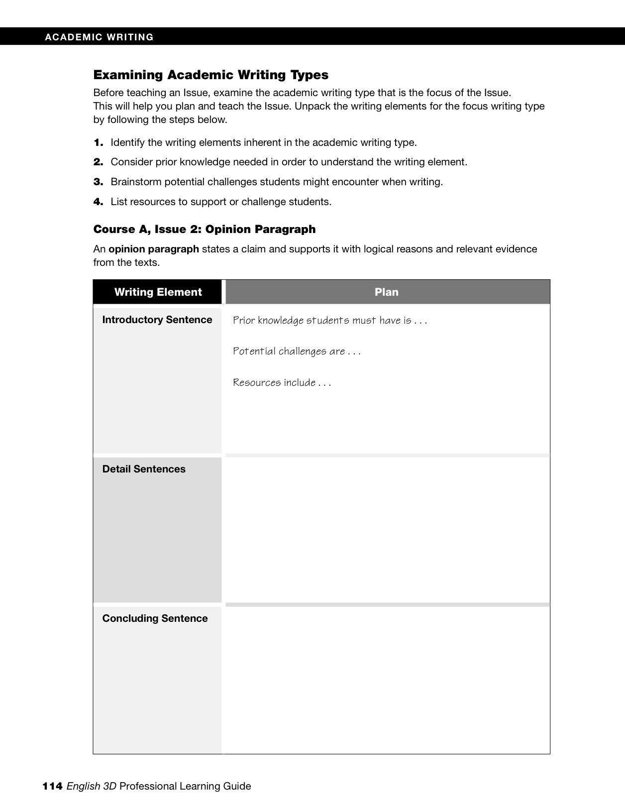 Professional Learning Guide Cource C