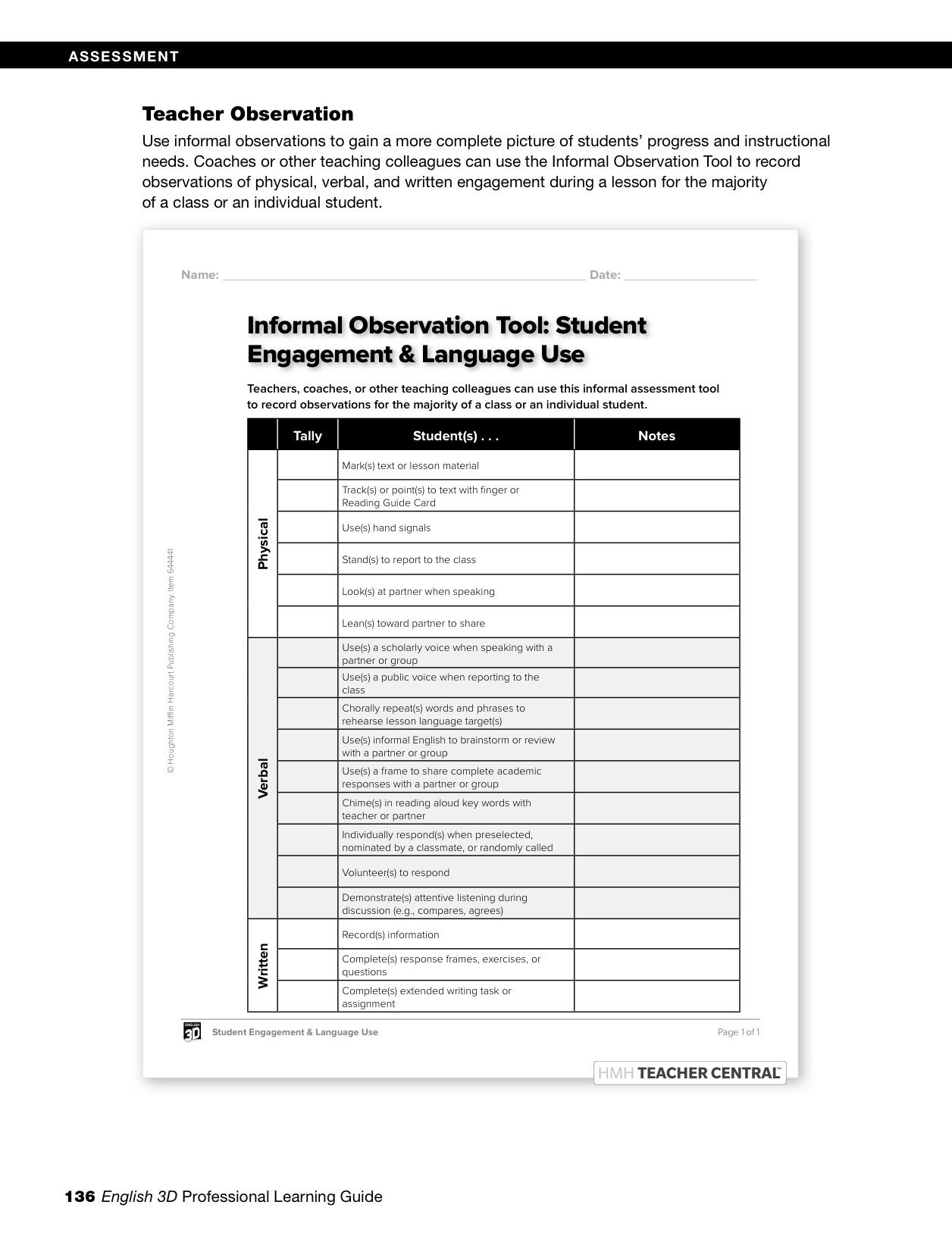 Professional Learning Guide Cource C