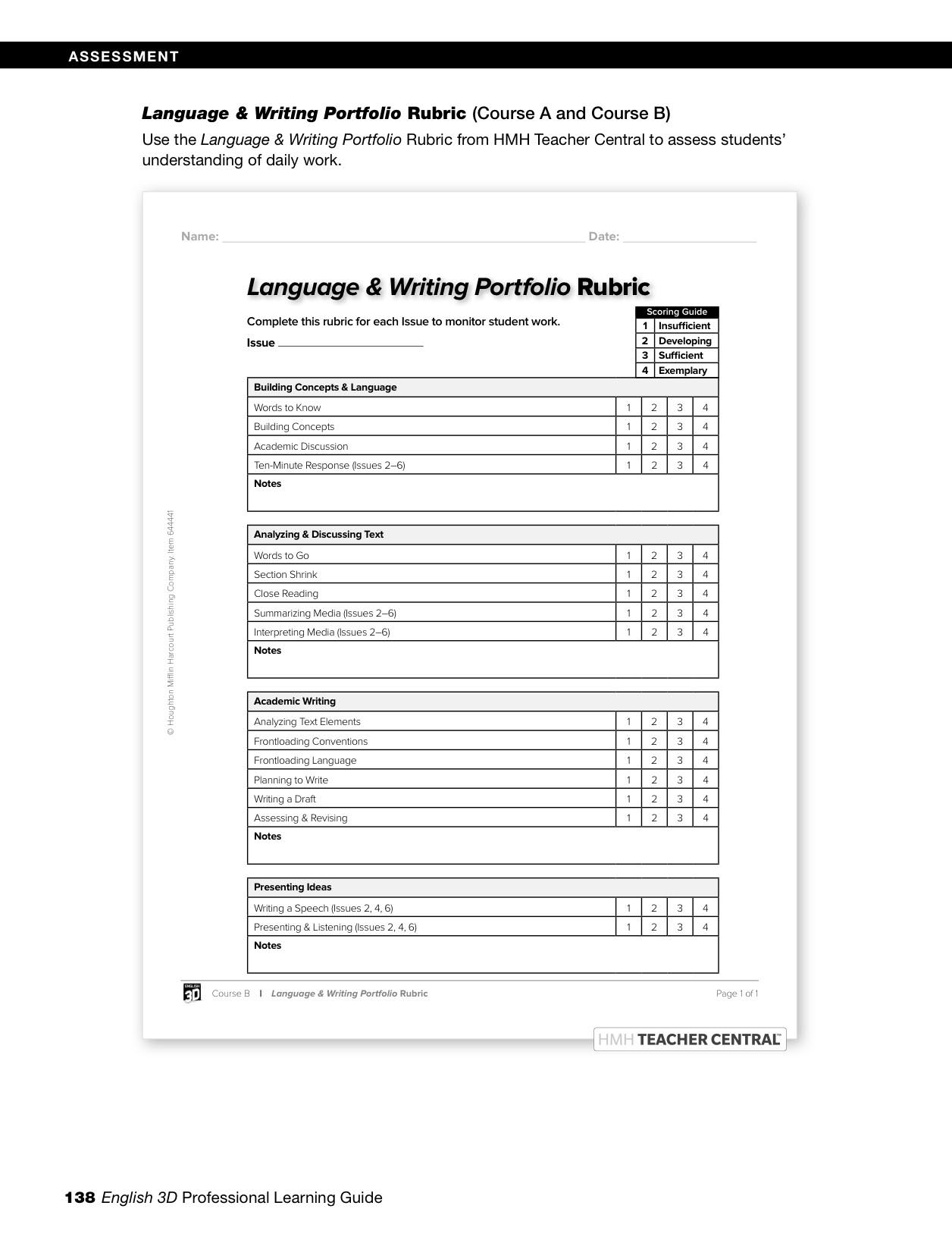 Professional Learning Guide Cource C