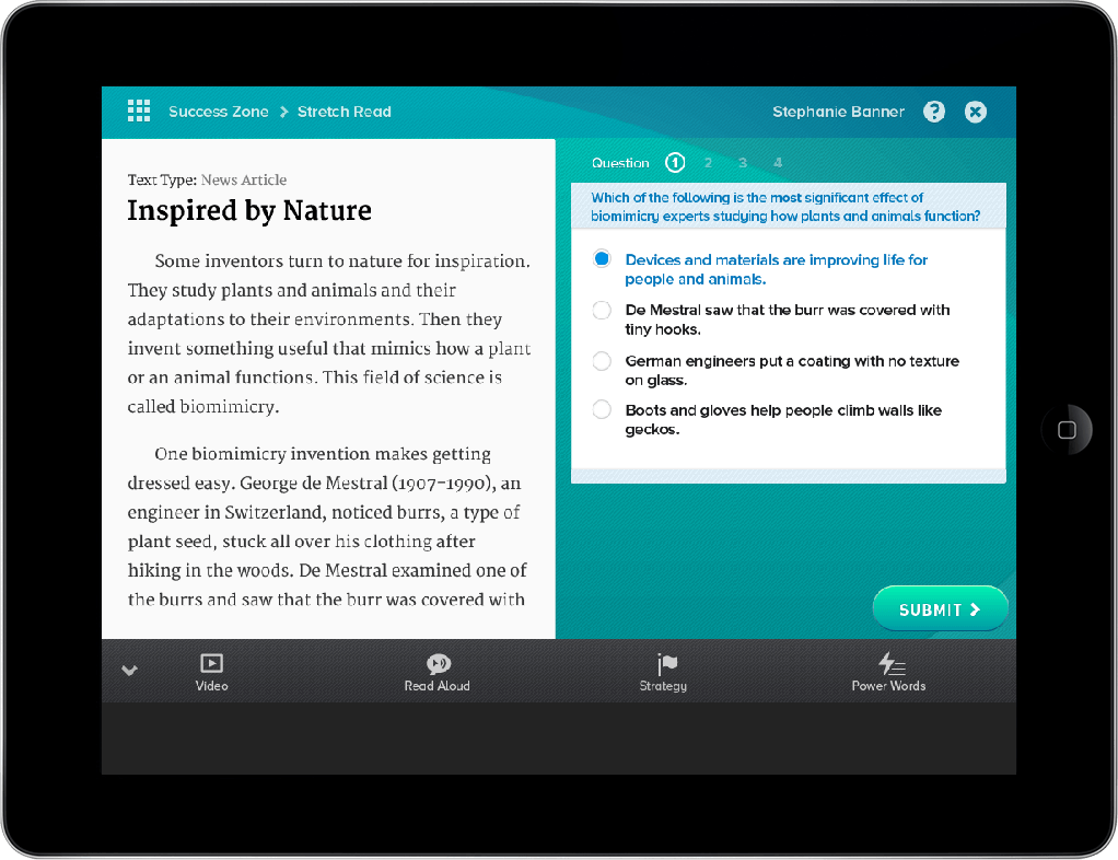 Stage A Student Application