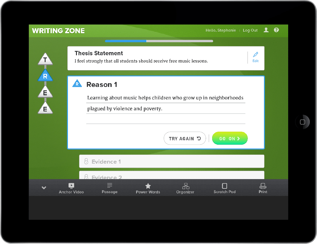 Stage B Student Application