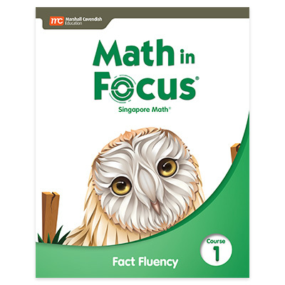 Singapore Math Fact Fluency Course 1