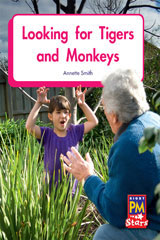 <em>Leveled</em> <em>Reader</em> <em>Bookroom</em> <em>Package</em> Red (<em>Levels</em> 3-5) Looking for Tigers and Monkeys