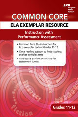 Common Core ELA Exemplar Teacher's Guide Grades 11-12-9780544028111