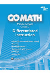 Differentiated Instruction Resource Grade 7-9780544066380