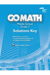 Solutions Key Grade 7-9780544068407