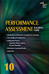 1 Year Digital Performance Assessment Teacher Access Online Grade 10-9780544572140