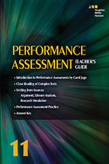 1 Year Digital Performance Assessment Teacher Access Online Grade 11-9780544572157