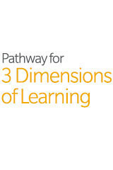 1 Year Digital Student Pathways to 3 Dimensions of Learning Grade 2-9780544843806