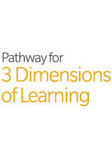 1 Year Digital Student Pathways to 3 Dimensions of Learning Grade 4-9780544844124