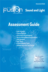 Assessment Guide Module J  Grades 6-8 Module J: Sound and Light-9780547593494