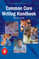 Writing Handbook Teacher's Guide Grade 4-9780547864570