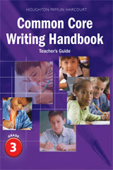 Writing Handbook Teacher's Guide Grade 3-9780547864969