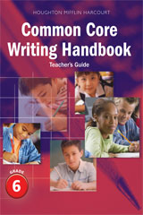 Writing Handbook Teacher's Guide Grade 6-9780547865072