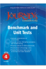 Benchmark Tests and Unit Tests Consumable Grade 4-9780547871615